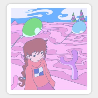 Yume Nikki fanart Sticker